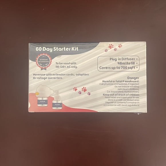 THERAPET MD ADVANCED CAT CALMING DIFFUSER KIT  60 DAY SUPPLY Sealed - Picture 2 of 2